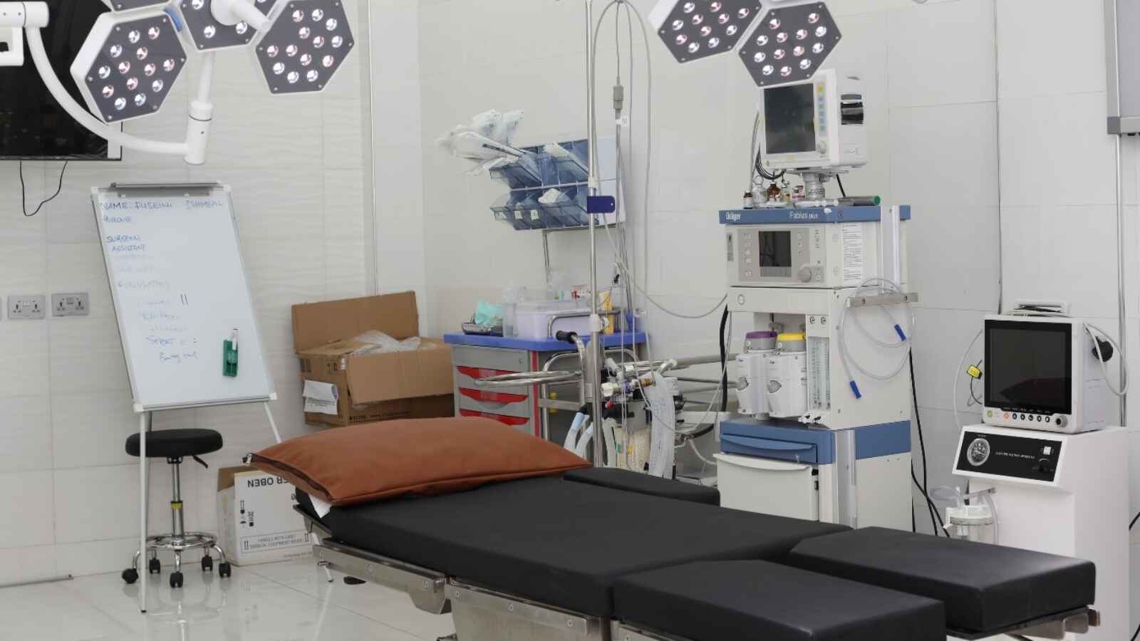 Ultra modern theatre for Major and Minor surgeries - Accra Newtown Islamic Hospital